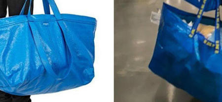 Ces sacs IKEA et Balenciaga se ressemblent, mais affichent 2000 $ de différence