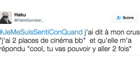 Top des meilleurs tweets sur #JeMeSuisSentiConQuand, les tweets qui vont te faire exactement cet effet