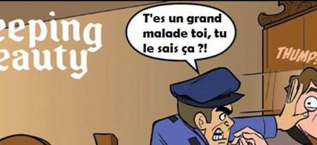 Si la police était présente dans les Disney (BD)