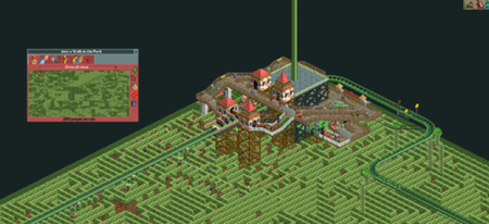 Rollercoaster Tycoon 2 : Un PNJ met 263 ans dans le jeu pour s'échapper d'un labyrinthe