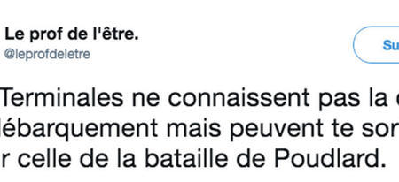 Le top 20 des meilleurs tweets sur le Bac d'Histoire-Géo, quand les terminales se retrouvent en PLS