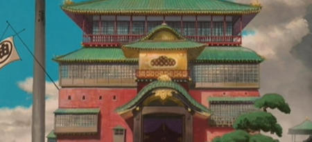 Un fan de Miyazaki recrée le Palais des bains du Voyage de Chihiro