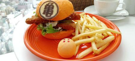 Au Japon, il est possible de commander un burger Dragon Ball !