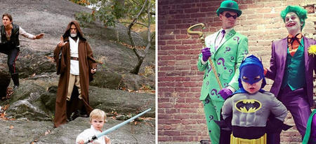 Neil Patrick Harris et sa famille, champions incontestés du costume d'Halloween