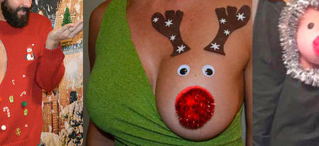 Christmas Boobs : la tendance totalement WTF pour Noël (photos)