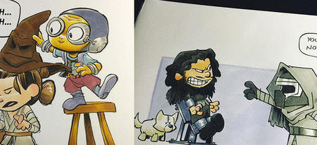 Vos personnages favoris de Star Wars remixés façon Calvin & Hobbes, c'est trop mignon ! (BD)