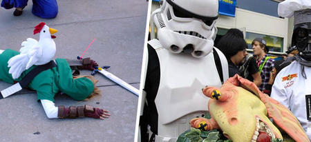 15 cosplays très bien trouvés qui font de leurs créateurs des génies