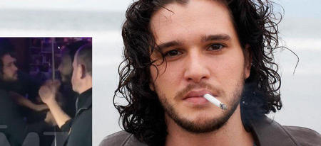 Game of Thrones : Kit Harrington trop bourré se fait virer d'un bar (vidéo)