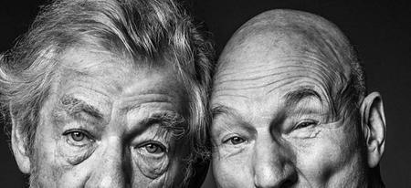 Ces photos prouvent vraiment que Ian McKellen et Patrick Stewart sont les meilleurs potes du monde !