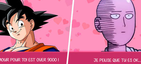 Déclarez votre amour à votre Valentin(e) via ces cartes de voeux issues d'animés