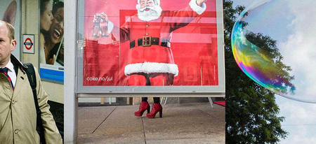 Cet artiste a toujours le bon timing quand il prend des photos dans la rue