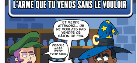 6 armes que vous retrouverez dans chaque RPG (BD)