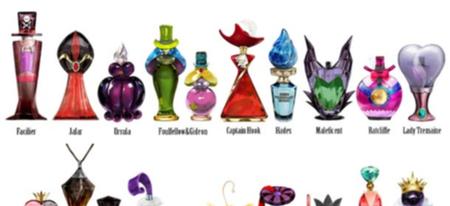 Les méchants de Disney en flacons de parfum par Ruby Spark