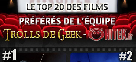 TOP 20 des films Geek