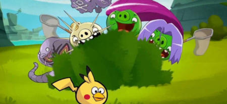 Après Star Wars, Angry Birds s'attaque à Pokémon 