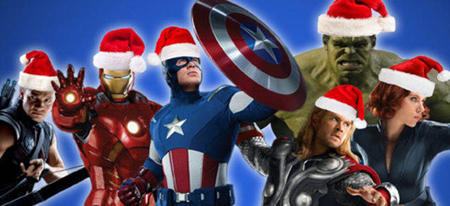 Les Avengers chantent pour noël