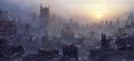 Les capitales du monde en version post-apocalyptique par Michal Zak