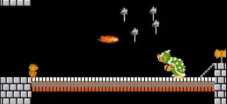 Il termine Super Mario Bros avec le plus petit score possible 