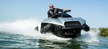 Quadski, le premier quad qui surfe sur l'eau