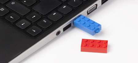 Une clé USB bien pratique... en LEGO !