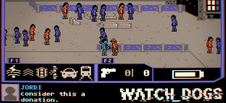 Et si Watch Dogs était sorti sur Commodore 64 ! 