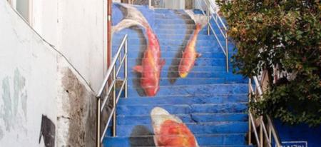 Street Art : les plus beaux escaliers du monde