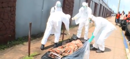 Ebola, la naissance d'un zombie en vidéo