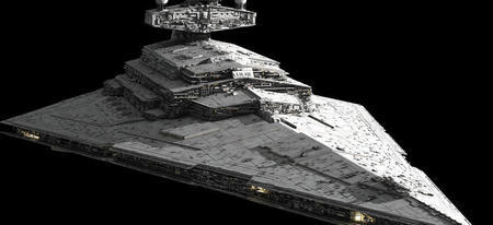 Un énorme Star Destroyer en LEGO 