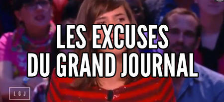 Vidéo : les excuses du Grand Journal par Antoine de Caunes et Mathilde Serrell