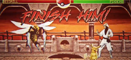 Les Fatality de Mortal Kombat version Pokémon