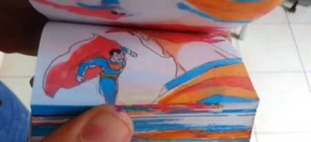 Flipbook Goku VS Superman partie 2