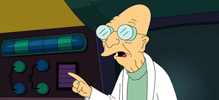 Un cosplay hallucinant du professeur Hubert J. Farnsworth de Futurama