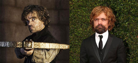 Les acteurs de Game of Thrones sans leurs costumes aux Emmy Awards