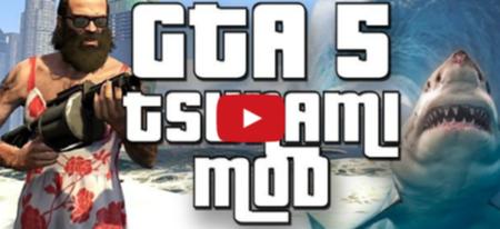 Un mod Tsunami dans GTA V