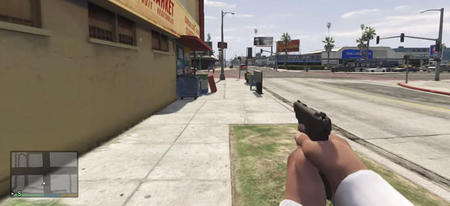 GTA V: un mod qui transforme le jeu en FPS