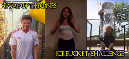 Les acteurs de Game of Thrones font aussi le Ice Bucket Challenge