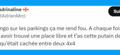 Top 20 des tweets les plus drôles sur les parkings, les places sont chères