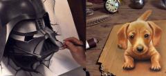 Cet artiste réalise d'incroyables dessins avec effet 3D (46 dessins)