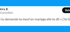 Top 20 des tweets les plus drôles sur la demande en mariage, il faut oser