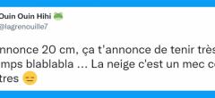 Top 20 des tweets les plus drôles sur la neige, on ressort les bonnets