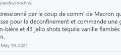 Réouverture des terrasses : les clients pressés et le coup de com' de Macron moqués sur Twitter (28 tweets)