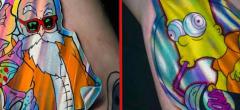 15 tatouages holographiques qui s'inspirent de la pop culture