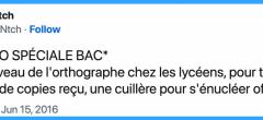 Top 20 des tweets les plus drôles sur les fautes d'orthographe, tu hors de ma vue