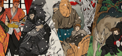 Game of Thrones : les personnages en estampes japonaises