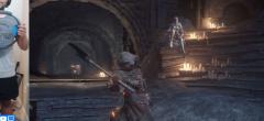 Il s'essaye à Dark Souls 3 avec les controllers de Ring Fit Adventure, la vidéo qui fait suer