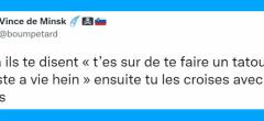 Top 20 des tweets les plus drôles sur les tatouages, oui ça fait mal