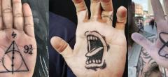 Ces 85 tatouages sur la paume de la main et sur les doigts sont vraiment originaux