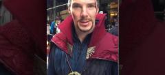 Marvel : Benedict Cumberbatch fait une visite surprise à un magasin de comics habillé en Dr Strange