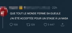 Elle perd son stage à la NASA à cause d'un tweet provocateur