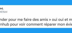 Top 20 des tweets les plus drôles sur Pornhub, le site pour adultes préféré des français